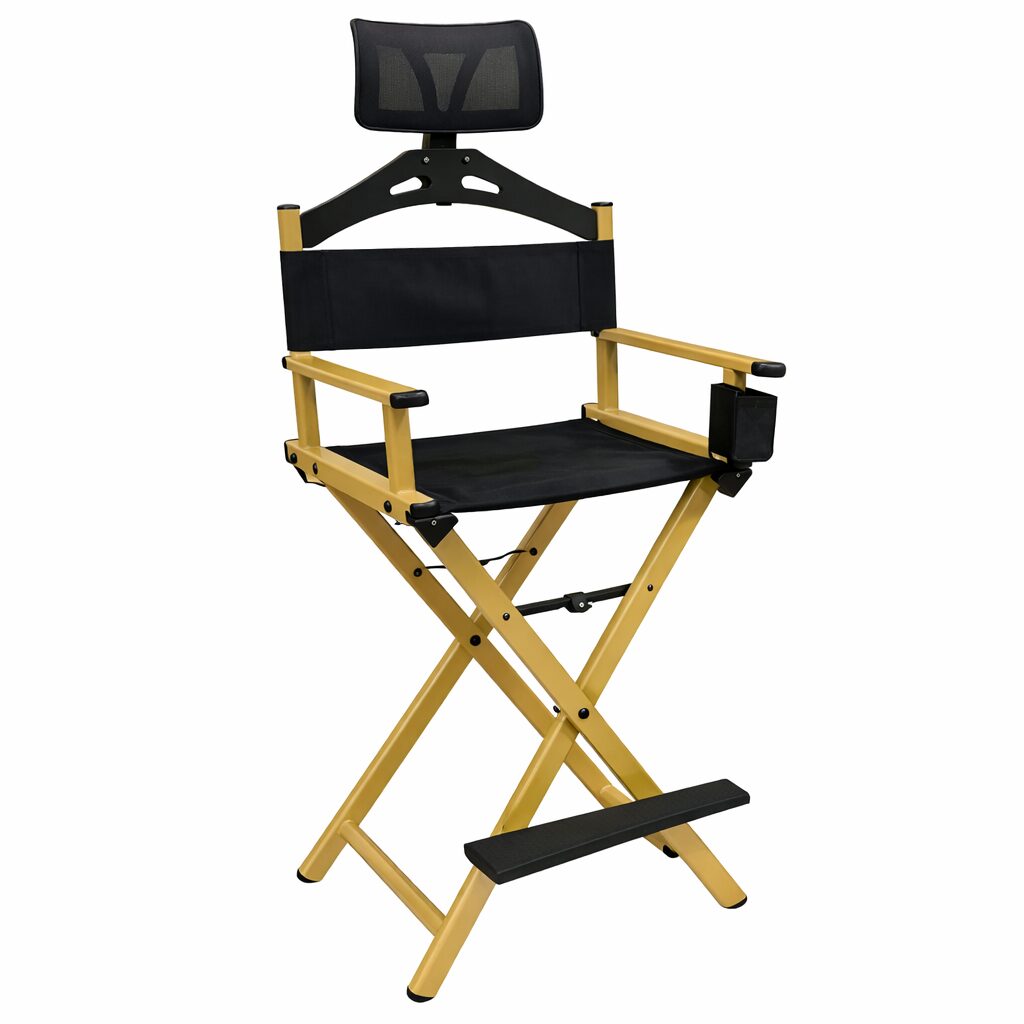 Makeup Chair - Gold