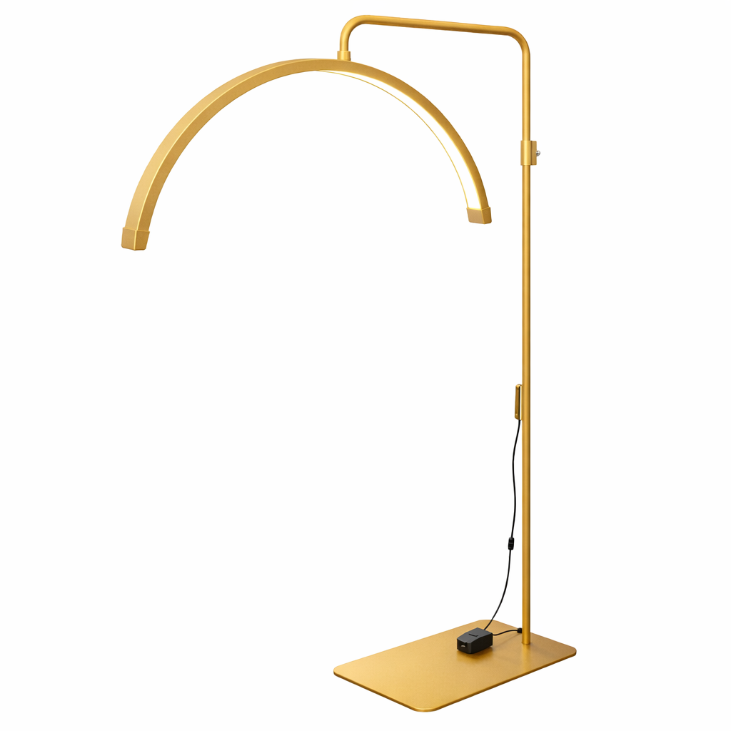 Half Moon LED Light - Gold
