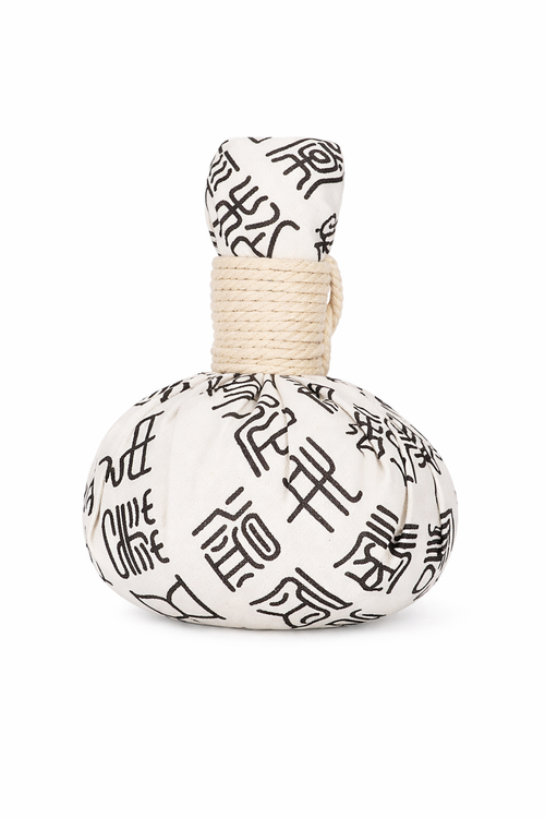 Herbal Massage Compress Ball - White