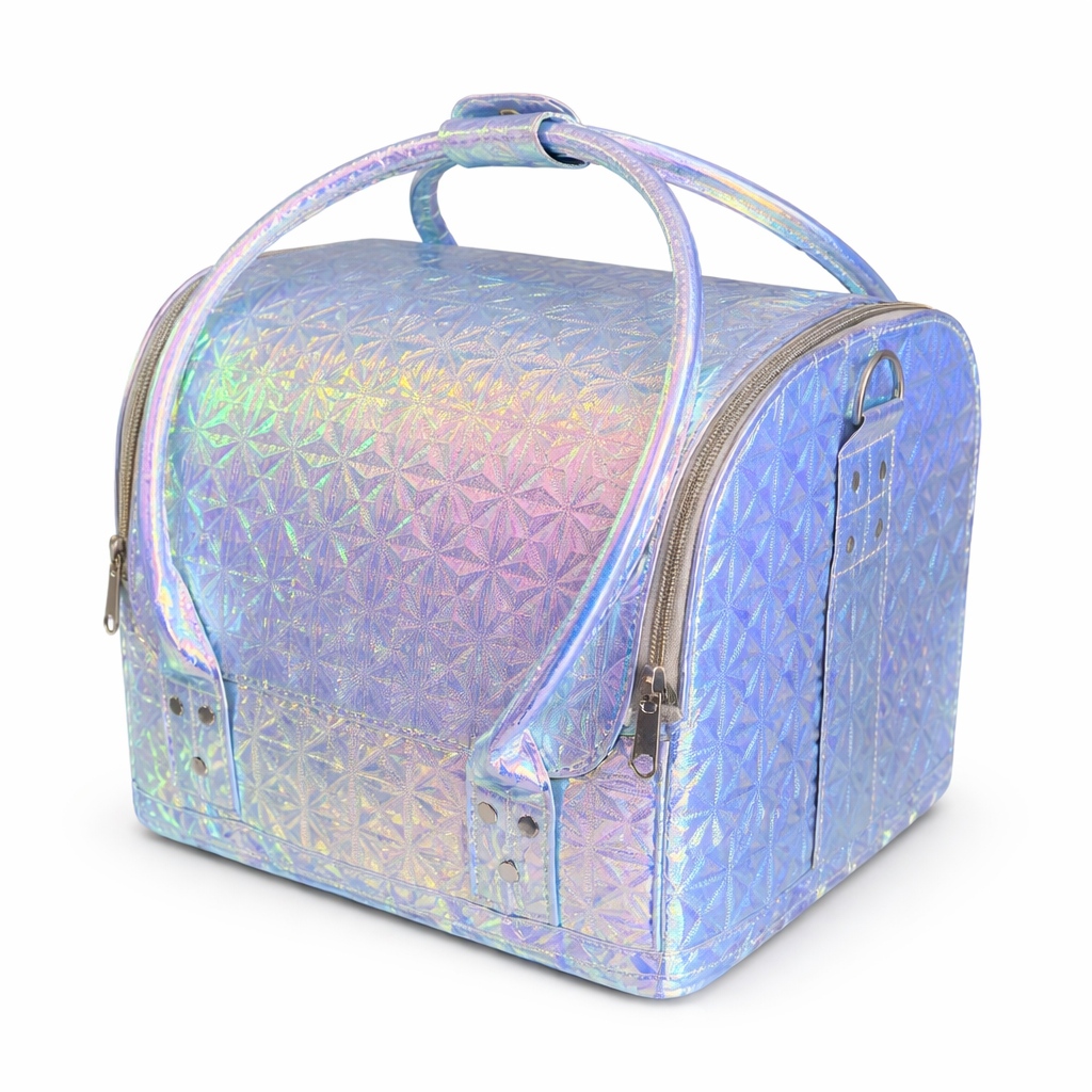 Holographic Makeup Bag - Green