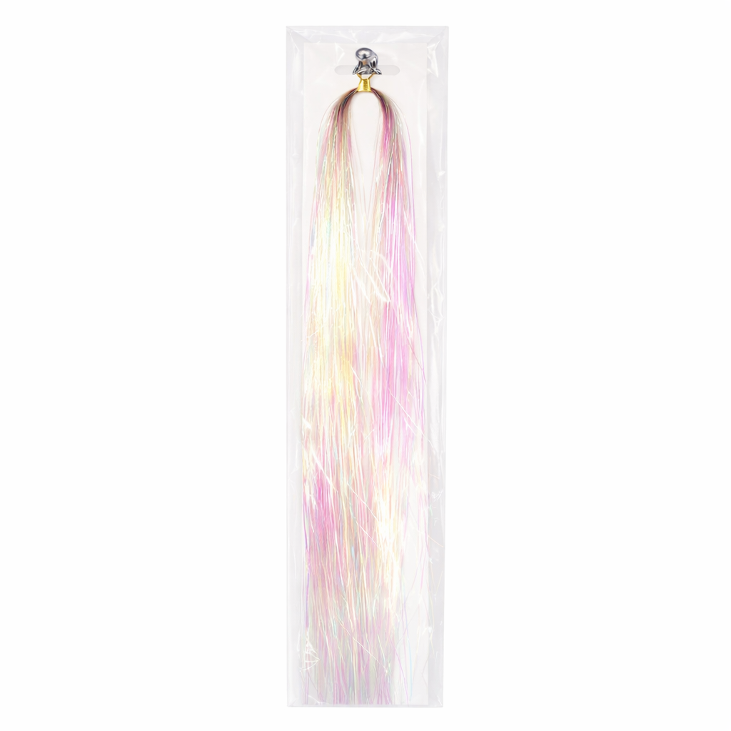 Hair Tinsel Extension Strands - Holographic