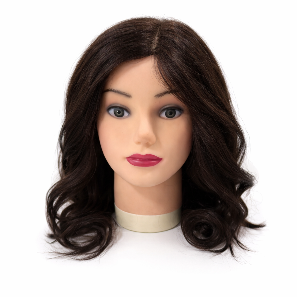 Human Hair Training Head
