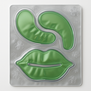 Hydrogel Lip & Under-Eye Mask Set - Green
