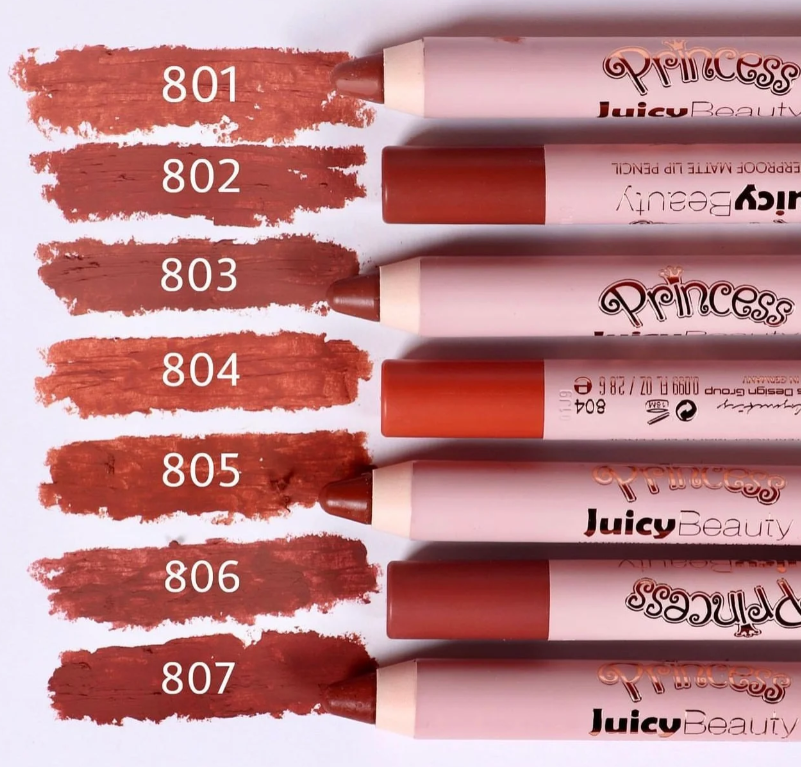 Juicy Beauty Princess Waterproof Lip Crayon - 807