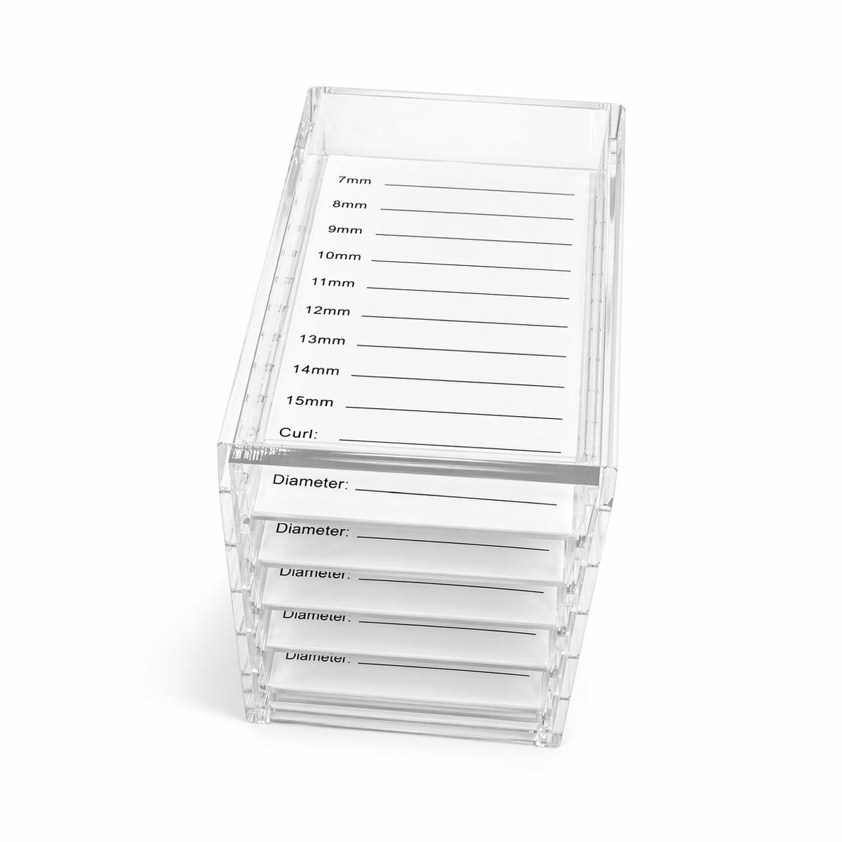 Lash Extension Organizer Box