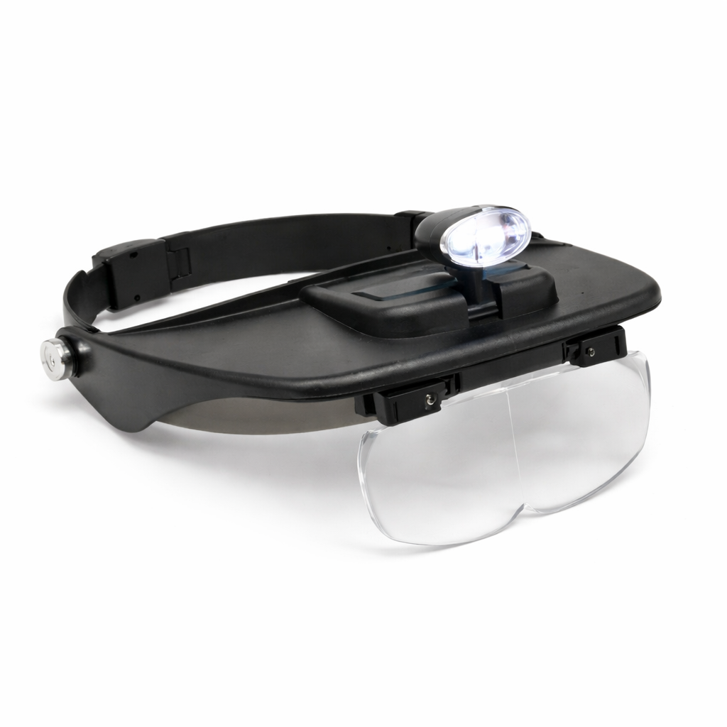 LED Magnifying Glass with Adjustable Lens