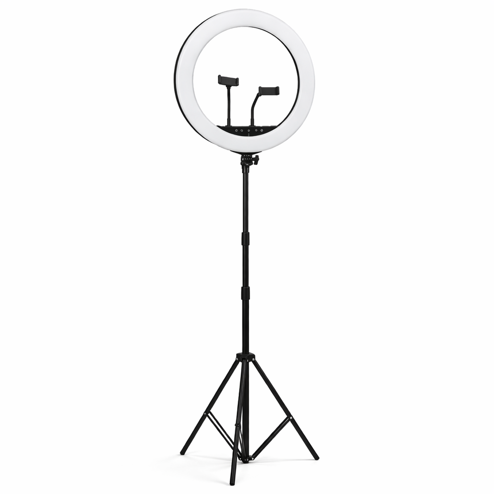 LED Ring Light with Phone Holder