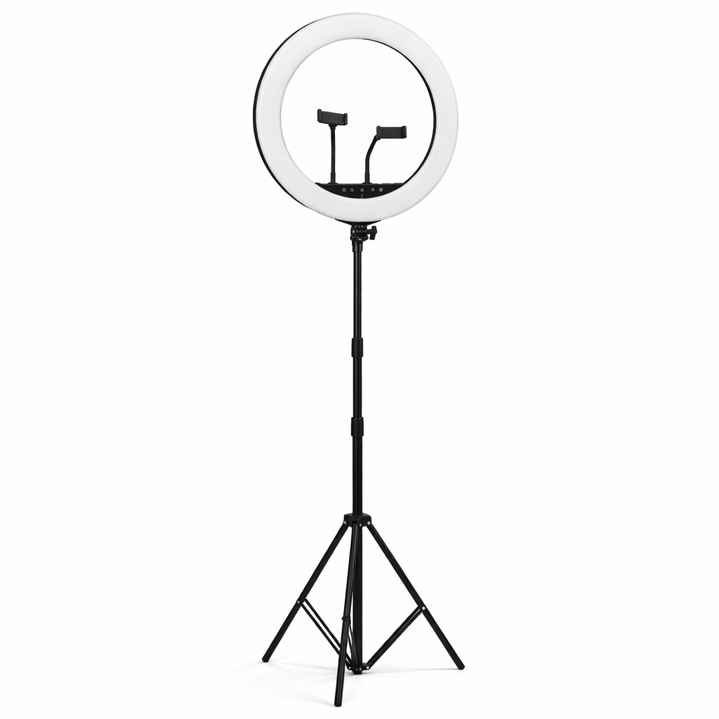 LED Ring Light with Phone Holder
