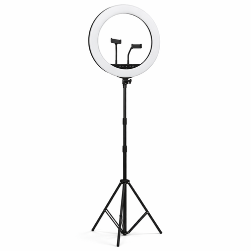 LED Ring Light with Phone Holder