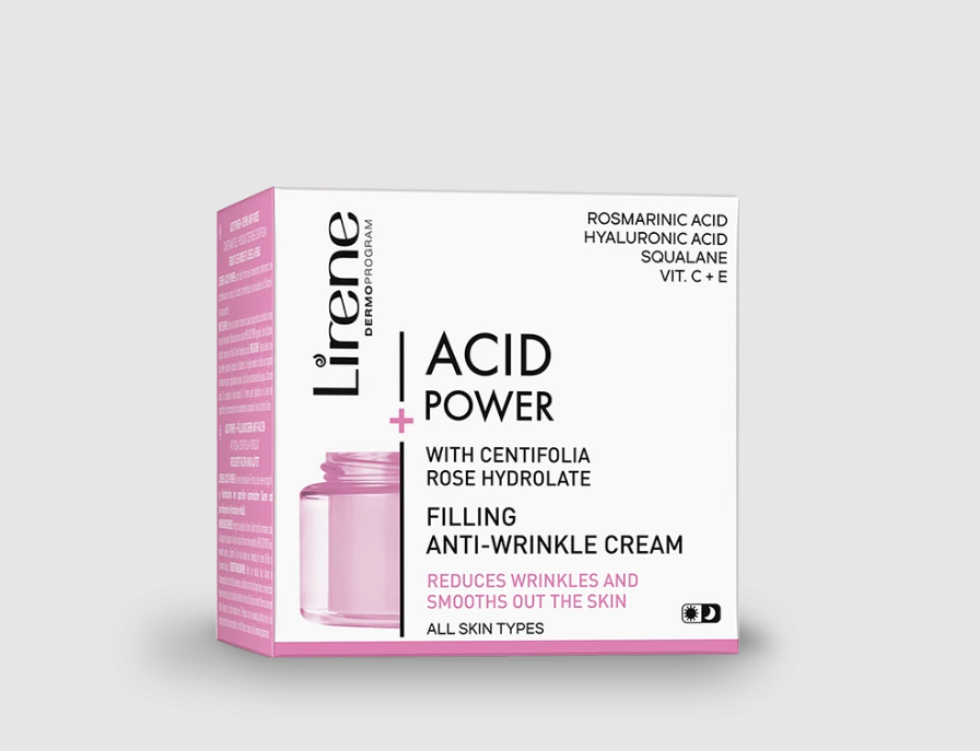 Lirene Acid Power Filling Anti-Wrinkle Cream