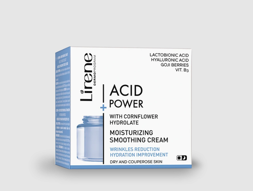 Lirene Acid Power Moisturising & Smoothing Cream