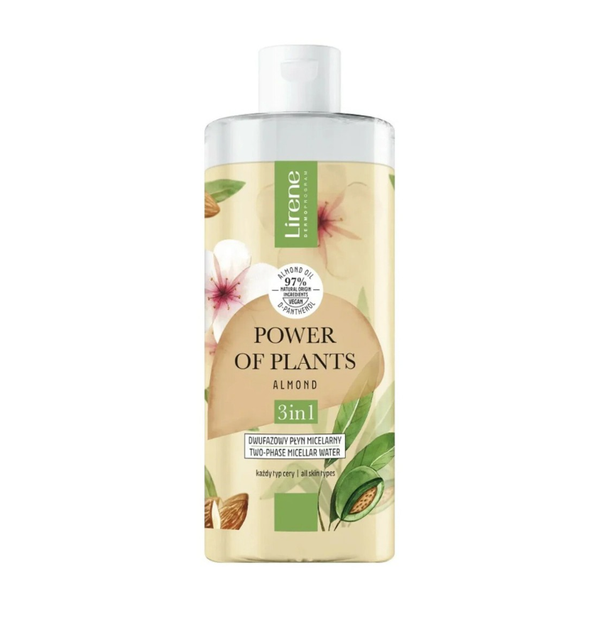 Lirene Power of Plants Almond 3-in-1 Micellar Water