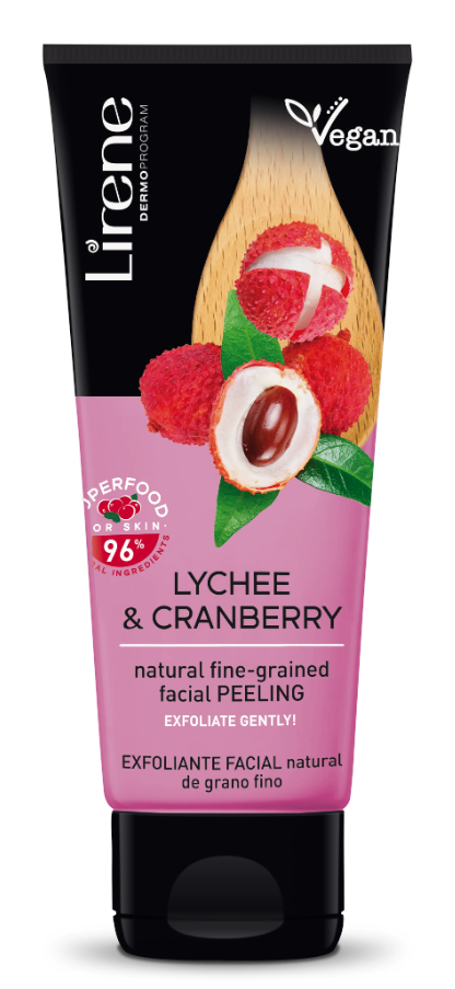 Lirene Lychee & Cranberry Face Peeling
