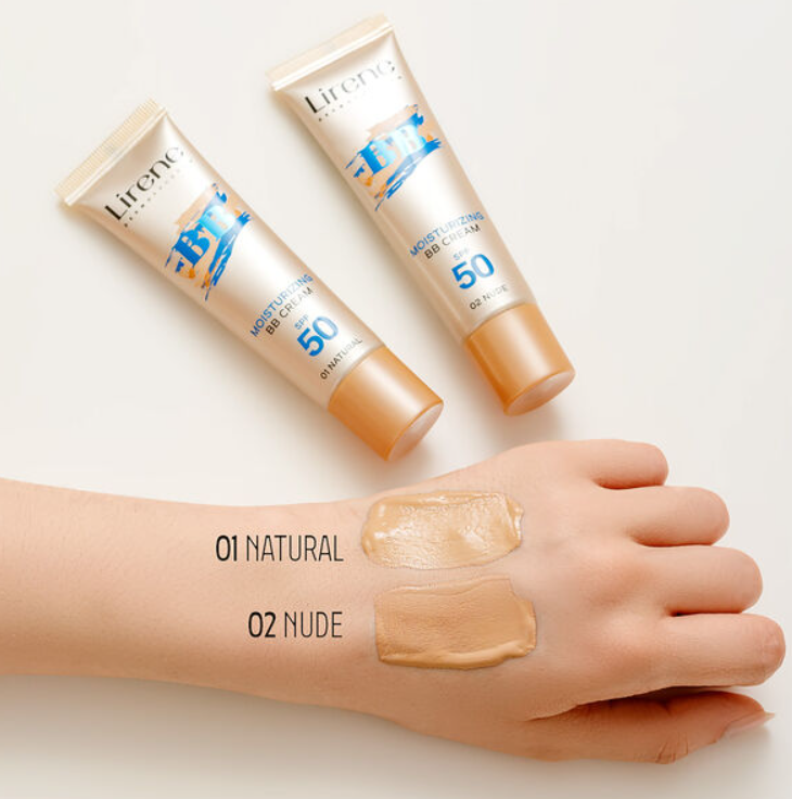 Lirene Moisturizing BB Cream SPF 50 - 01