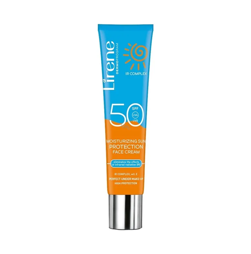 Lirene Moisturizing Sun Protection Face Cream SPF 50+