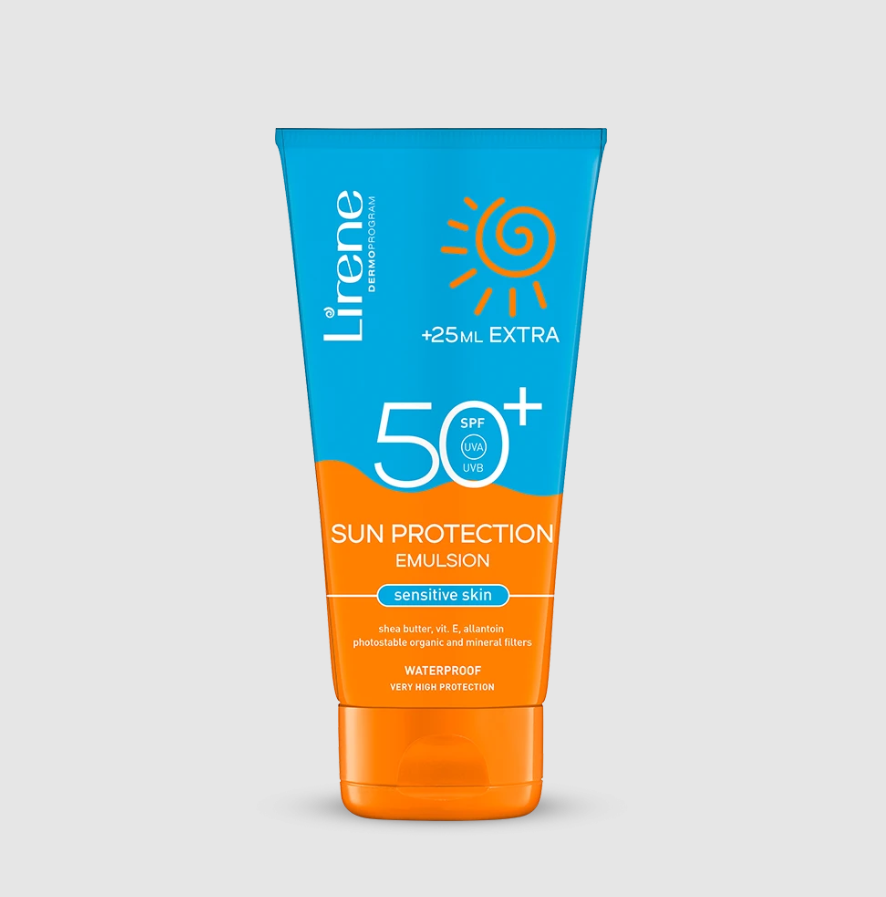 Lirene Sun Protection Emulsion – Sensitive Skin SPF 50+