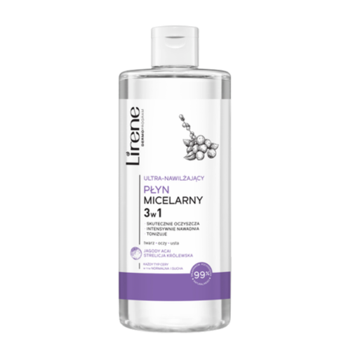 Lirene Ultra Moisturizing Micellar Water 3-in-1 – Acai Berries