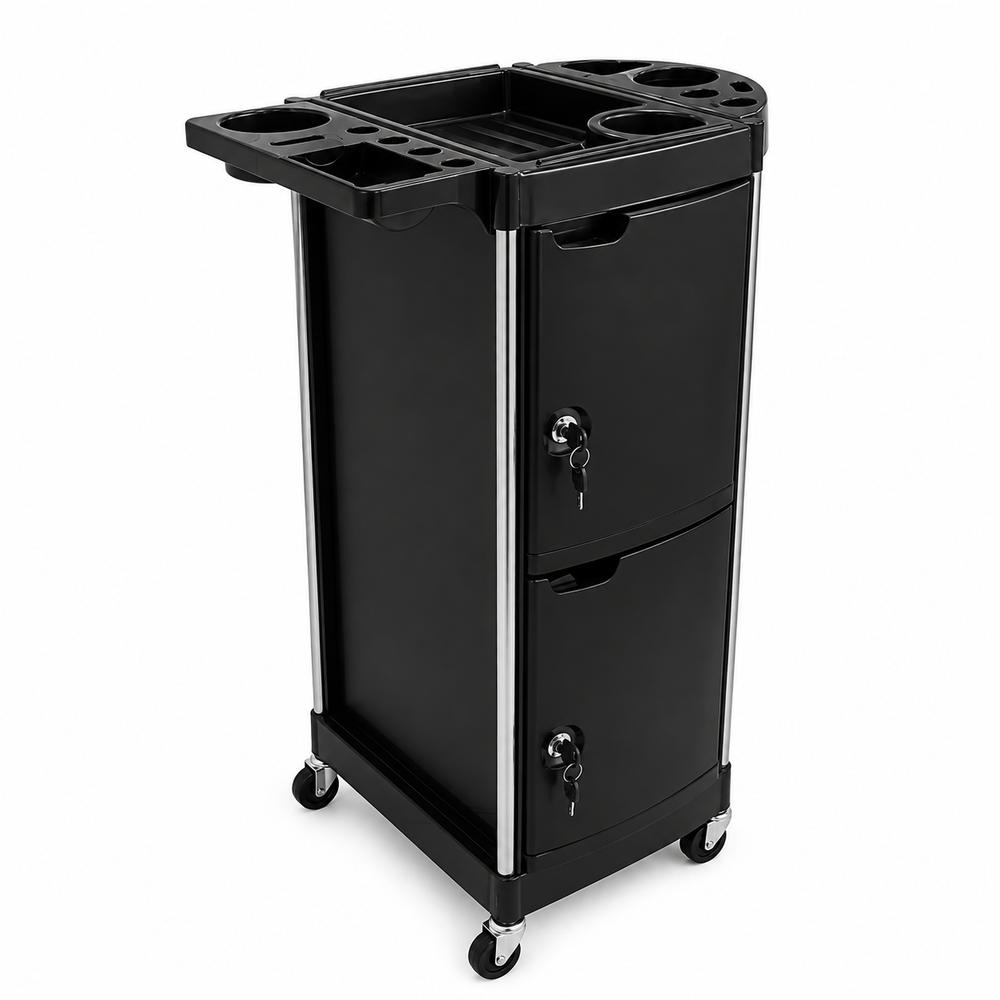 Lockable Professional Salon Trolley