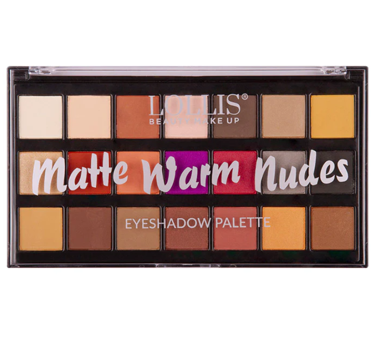 Lollis Matte Warm Nudes Eyeshadow Palette