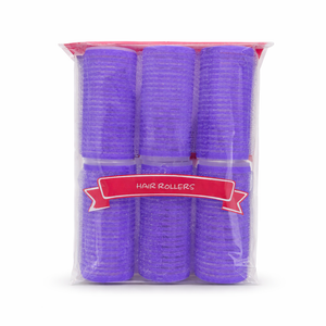 Self-Grip Hair Rollers Set - Medium Purple