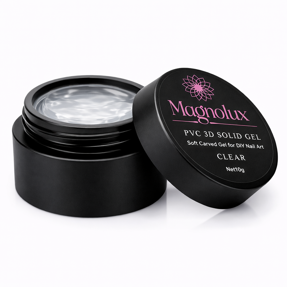 Magnolux 3D Solid Gel for Nail Art - Clear
