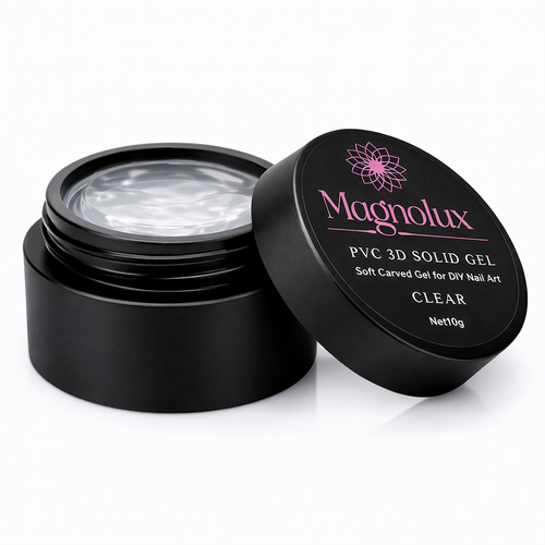 Magnolux 3D Solid Gel for Nail Art - Clear