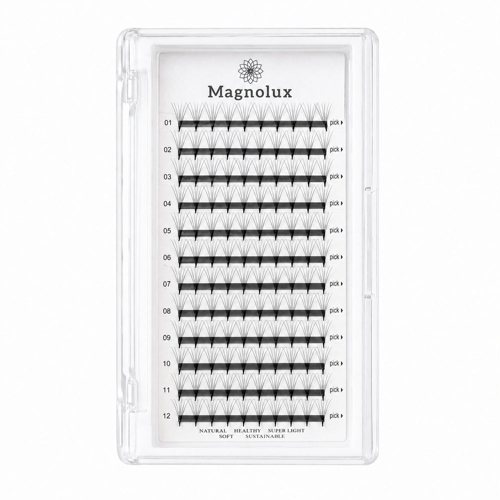 Magnolux 8D Premade Volume Lash Fans - 10 mm