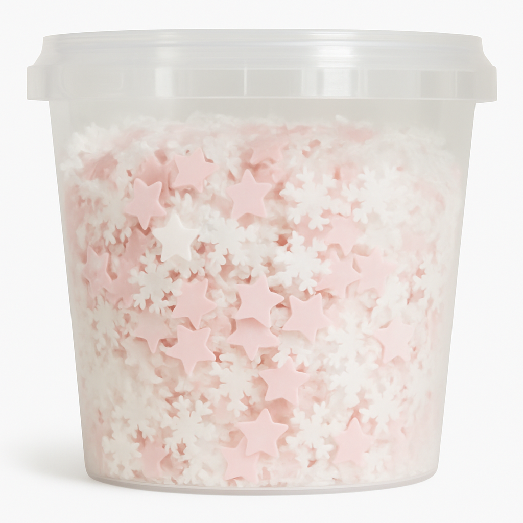 Magnolux Bath Flowers - Pink &amp; White