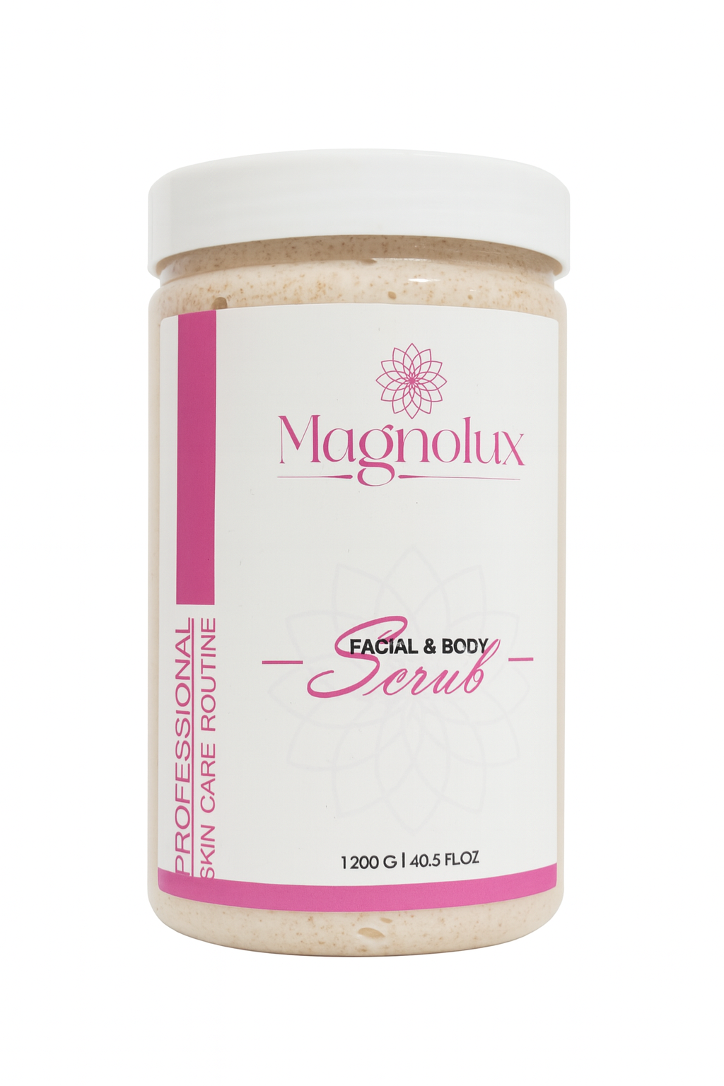 Magnolux Face & Body Scrub 1200G - Peach