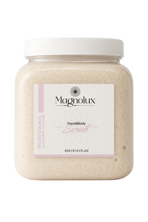 Magnolux Face & Body Scrub 2KG - Peach
