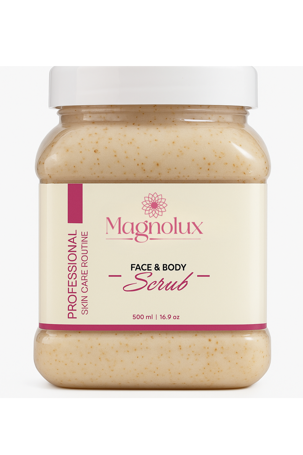 Magnolux Face & Body Scrub 500G - Peach
