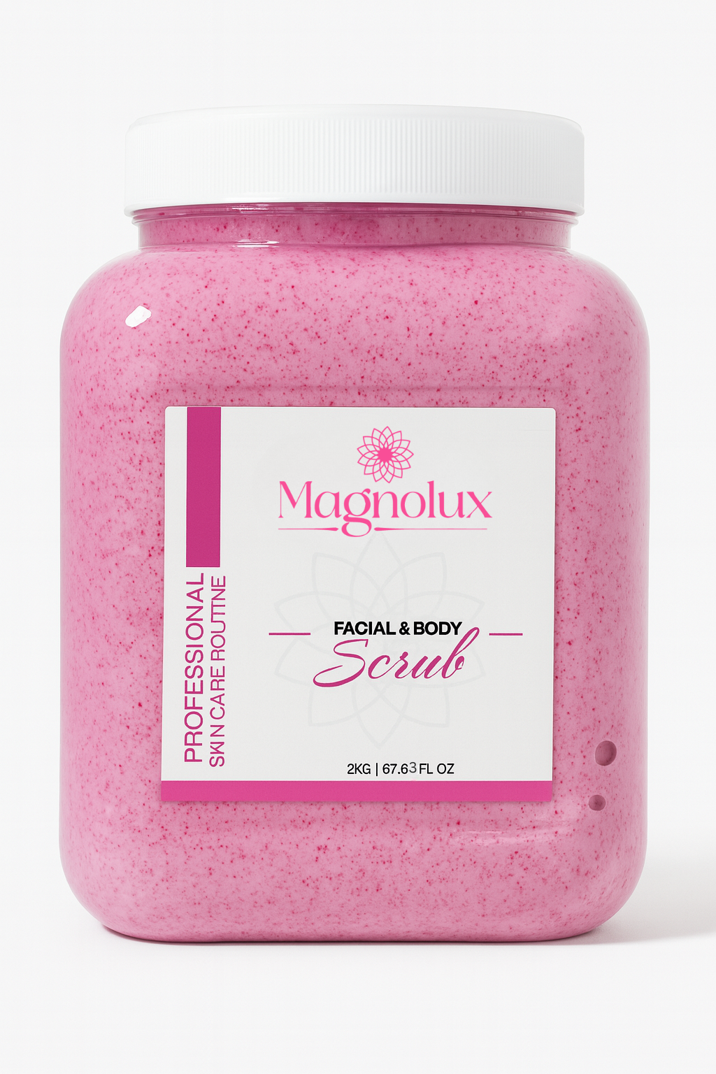 Magnolux Face & Body Scrub 2KG - Strawberry