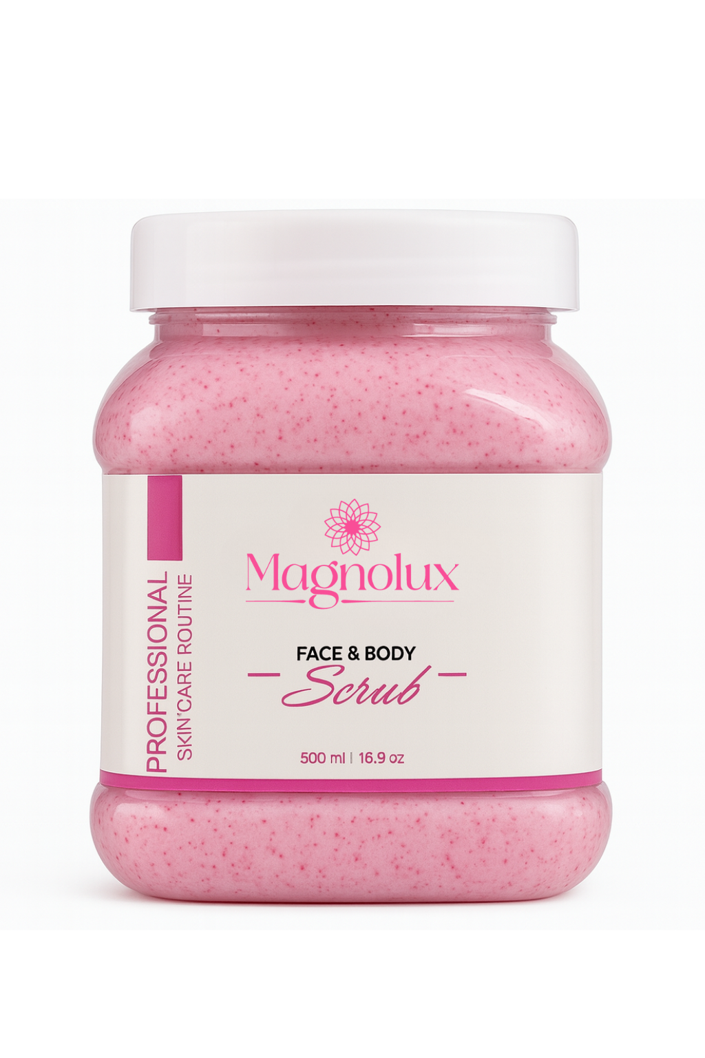 Magnolux Face & Body Scrub 500G - Strawberry