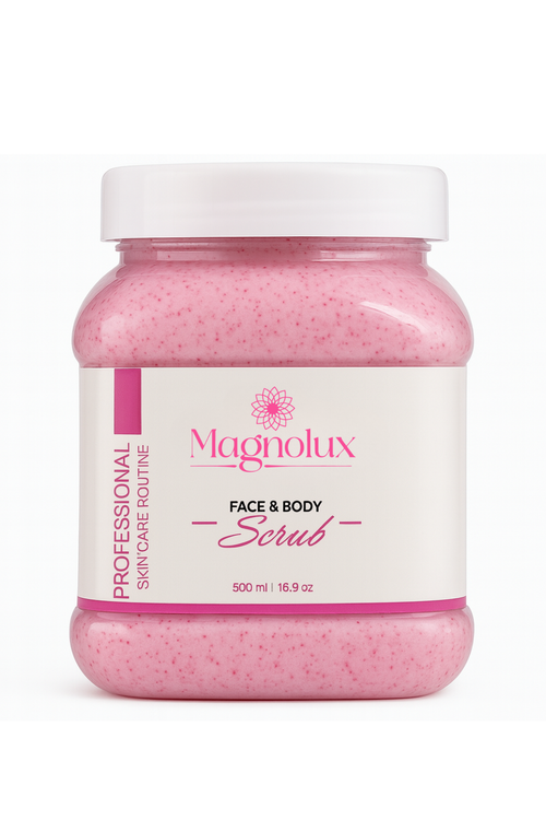 Magnolux Face & Body Scrub 500G - Strawberry