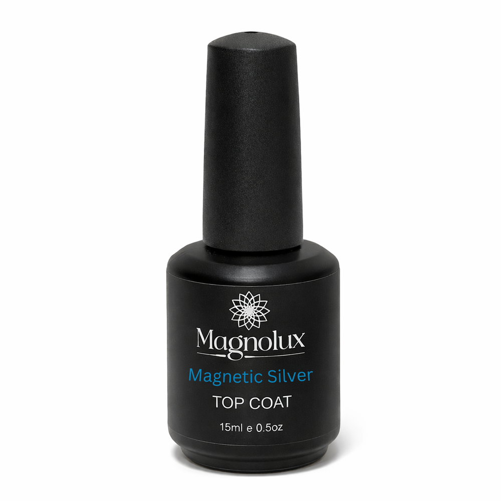Magnolux Magnetic Silver Gel Top Coat