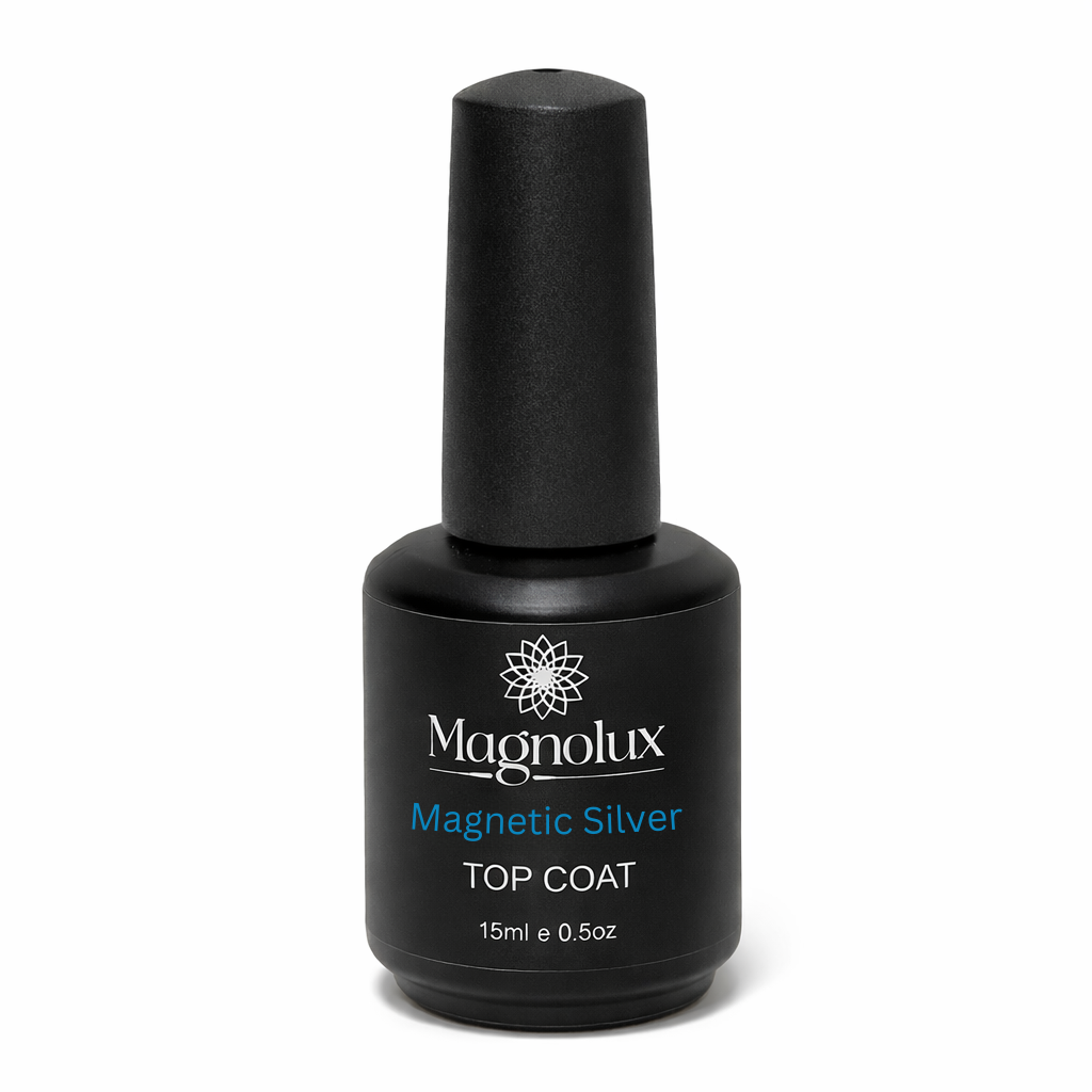 Magnolux Magnetic Silver Gel Top Coat