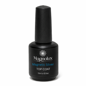 Magnolux Magnetic Silver Gel Top Coat