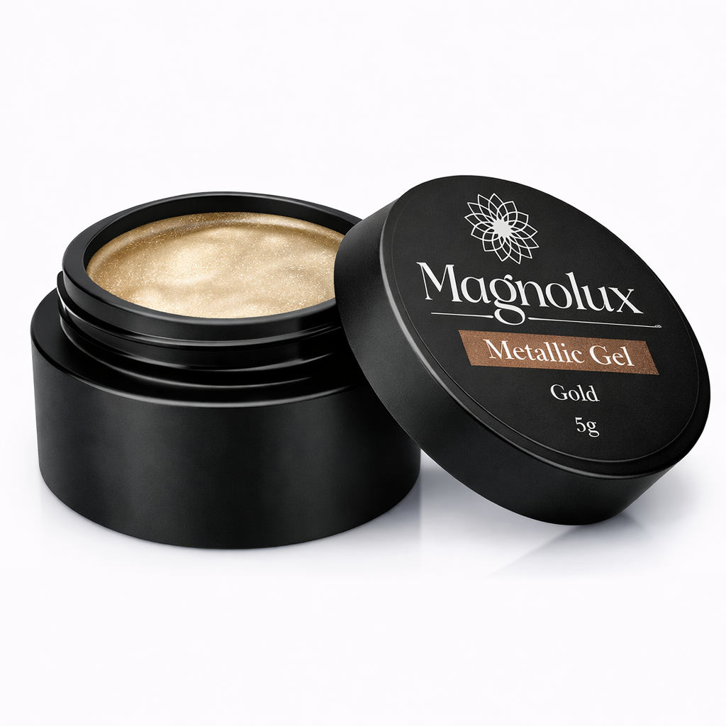 Magnolux Metallic Gel for Nail Art - Gold