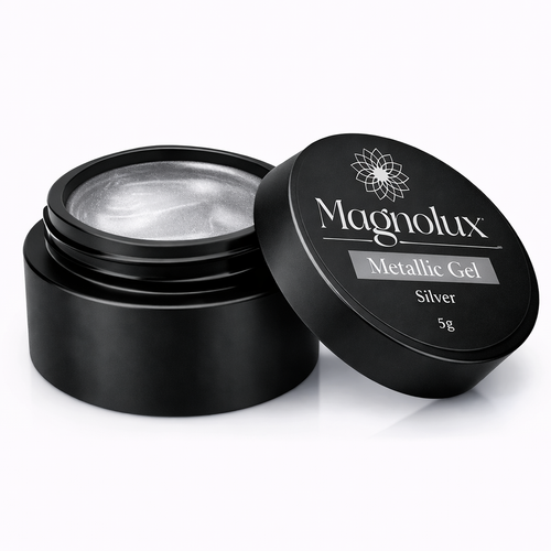 Magnolux Metallic Gel for Nail Art - Silver
