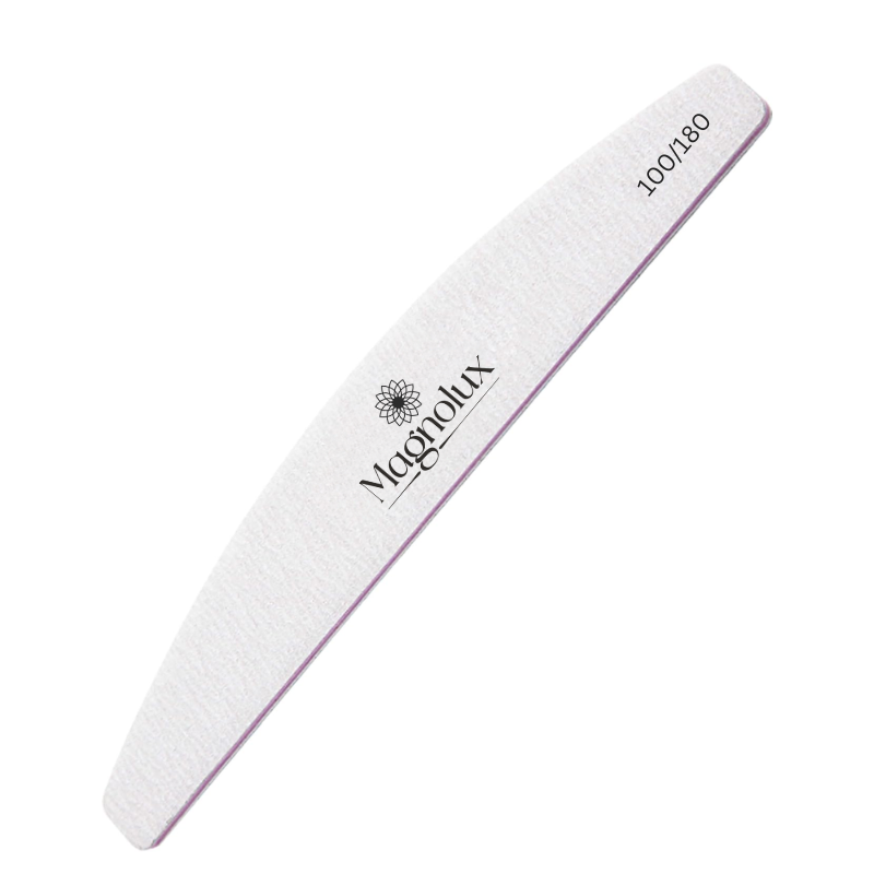 Magnolux Nail File 100/180 - Half Moon