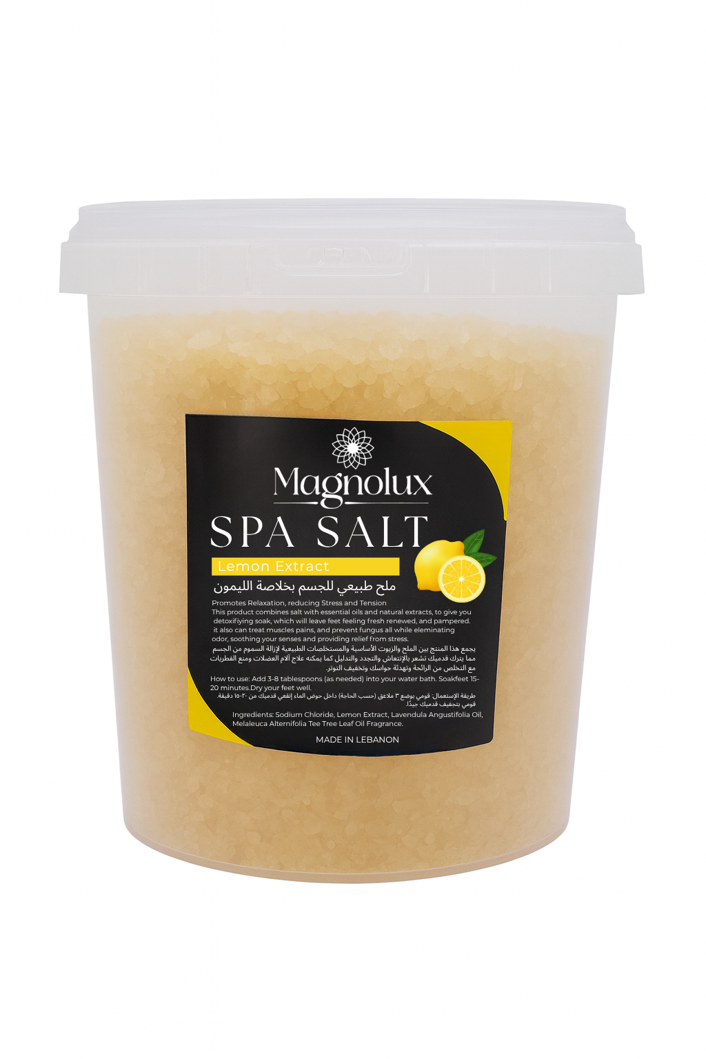 Magnolux Spa Salt - Lemon