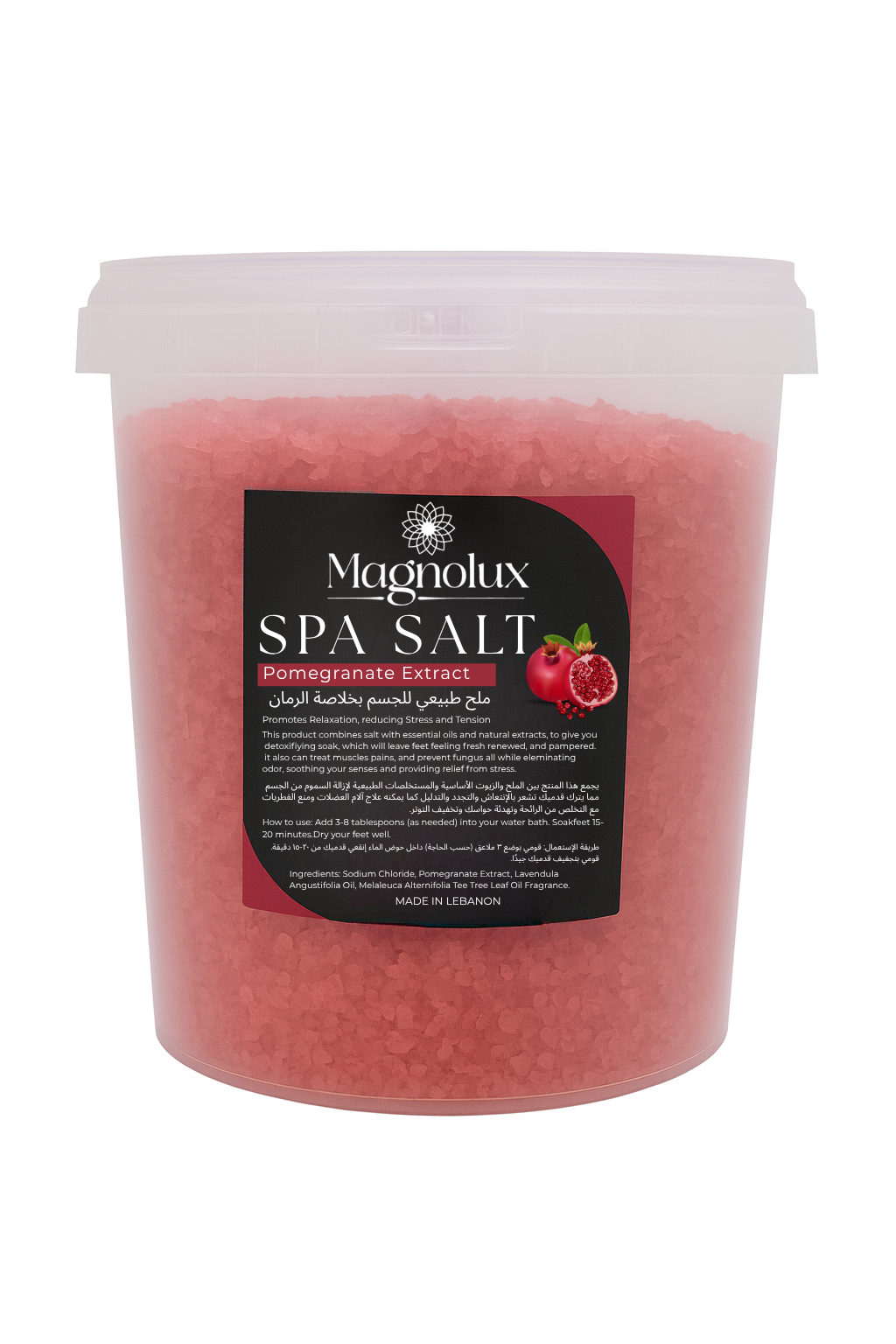 Magnolux Spa Salt - Pomegranate