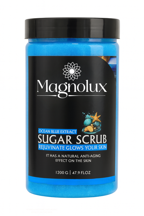 Magnolux Sugar Scrub 1200G - Ocean Blue
