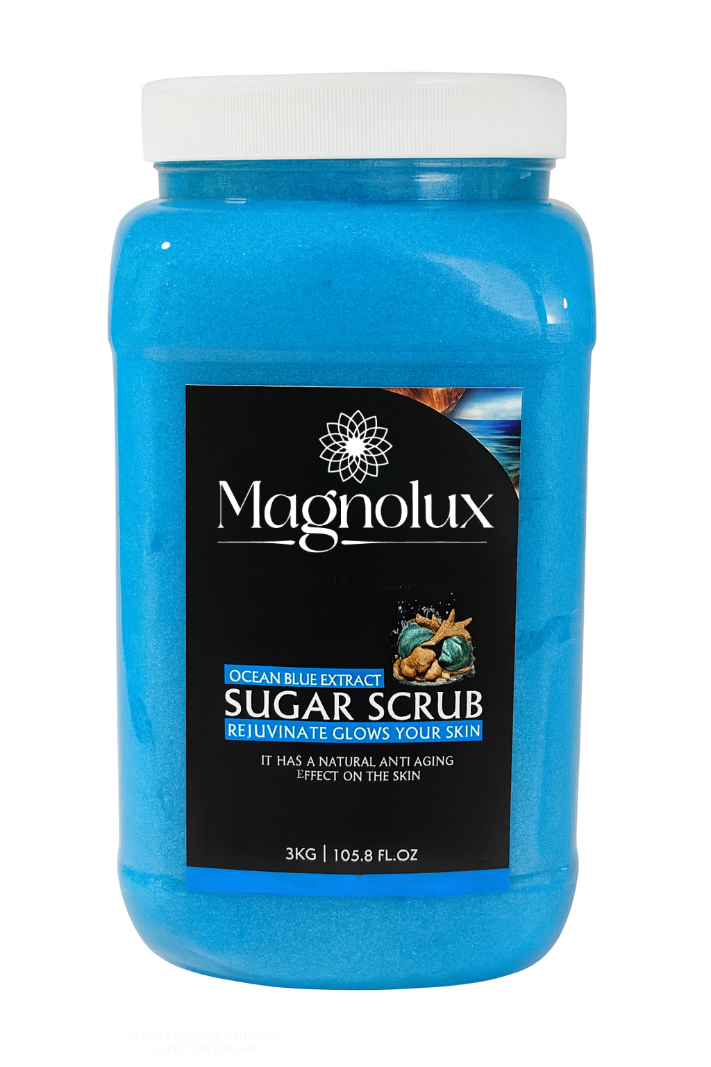Magnolux Sugar Scrub 3KG - Ocean Blue