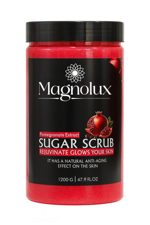Magnolux Sugar Scrub 1200G - Pomegranate