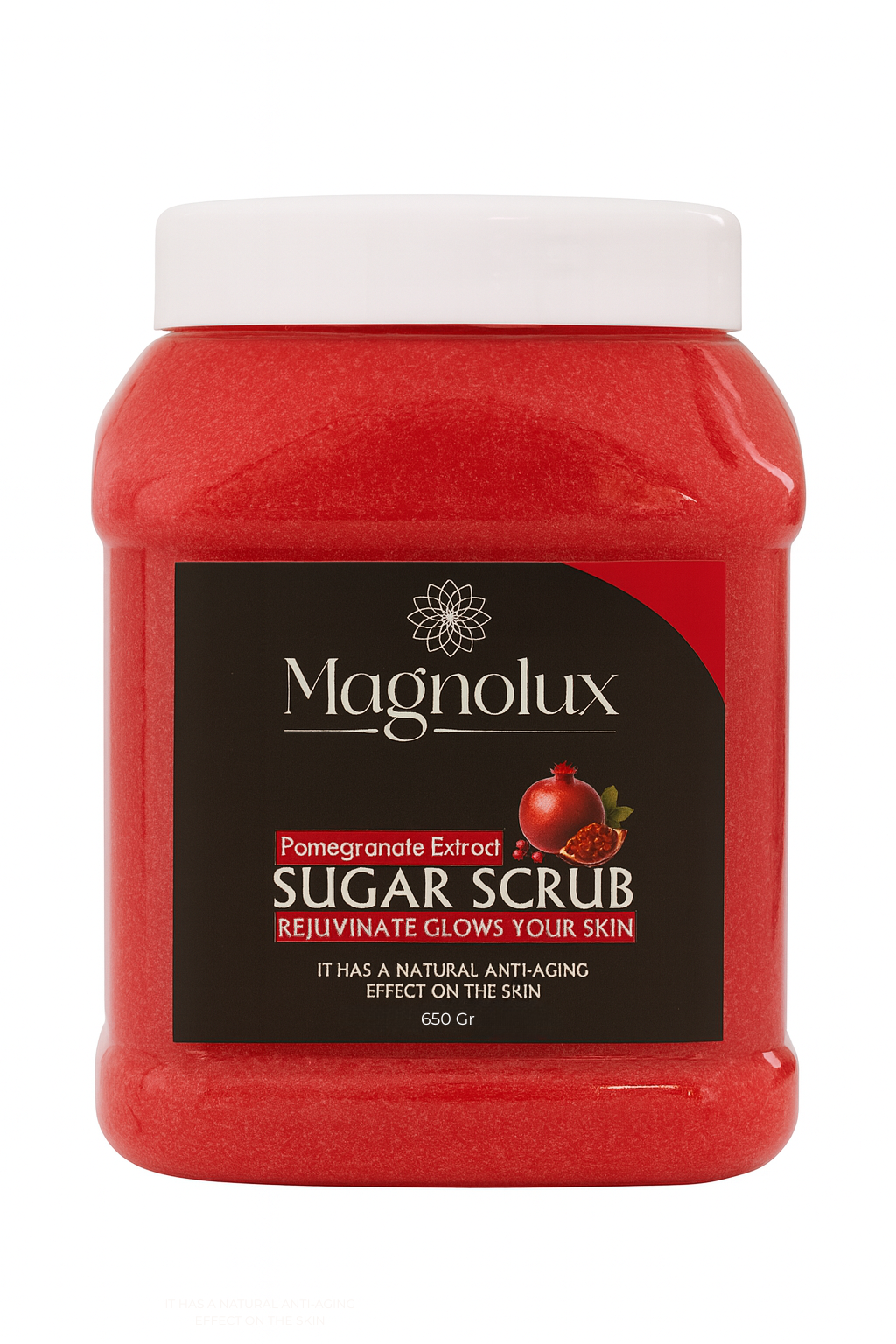 Magnolux Sugar Scrub 650G - Pomegranate