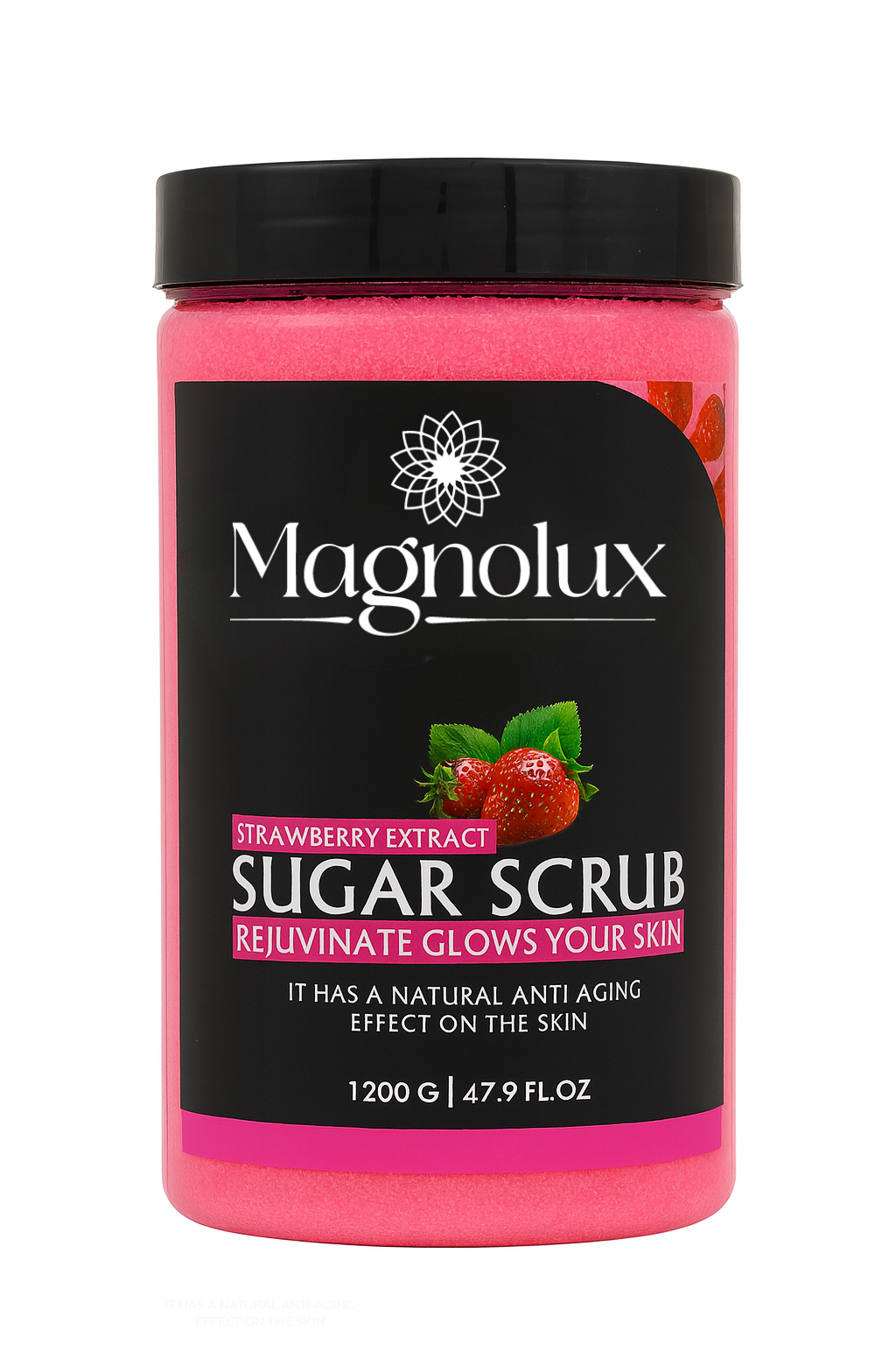Magnolux Sugar Scrub 1200G - Strawberry