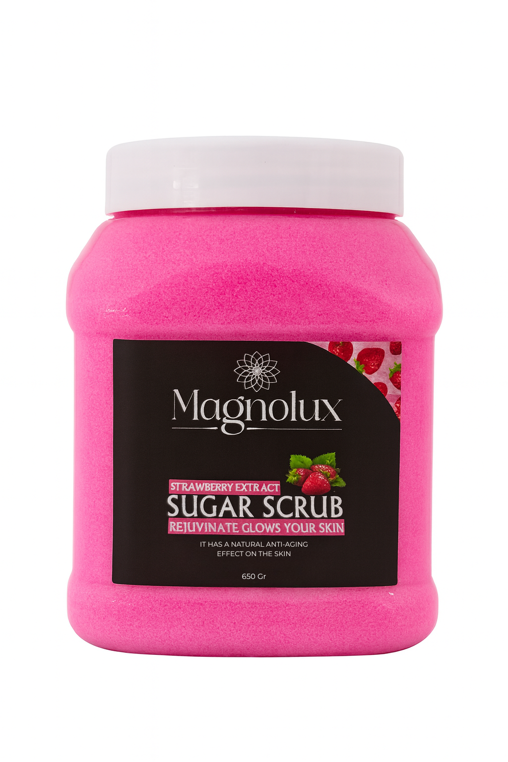 Magnolux Sugar Scrub 650G - Strawberry
