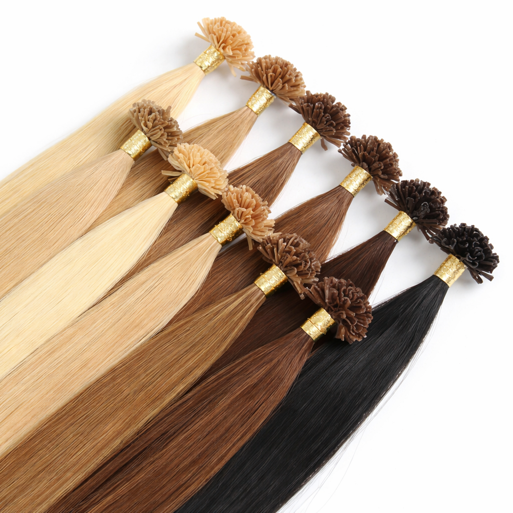 100 Pre-Bonded Hair Extensions Strands