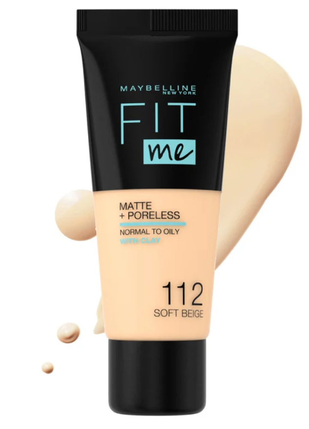 Maybelline Fit Me Matte + Poreless Foundation - 112